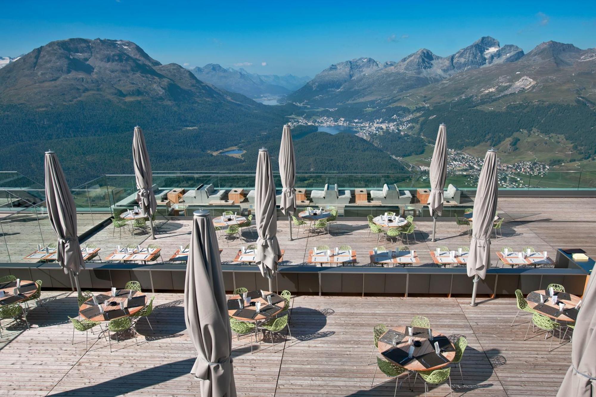 Romantik Hotel Muottas Muragl Samedan Dış mekan fotoğraf