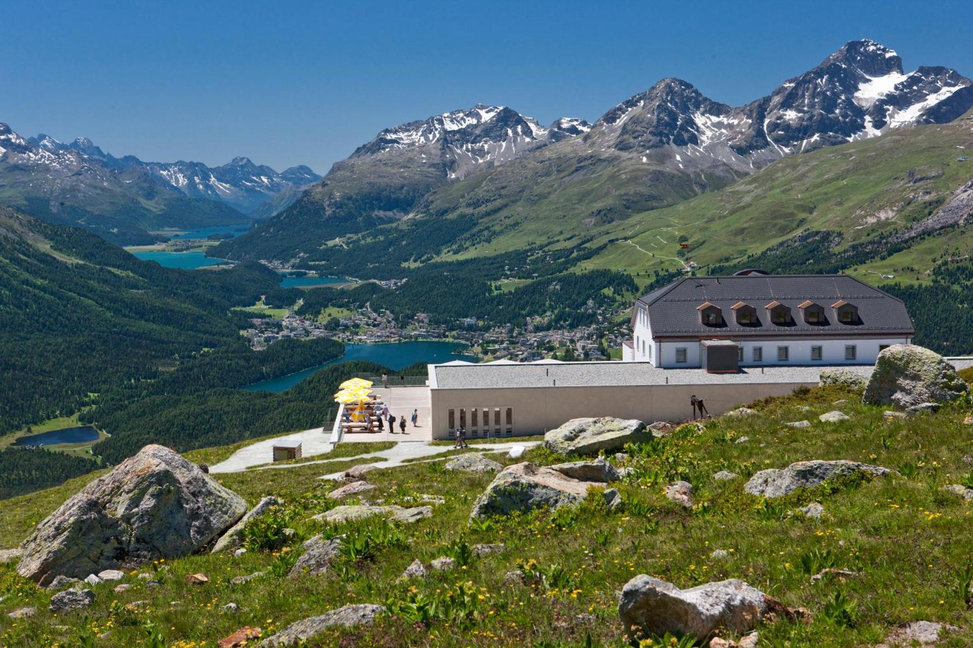 Romantik Hotel Muottas Muragl Samedan Dış mekan fotoğraf