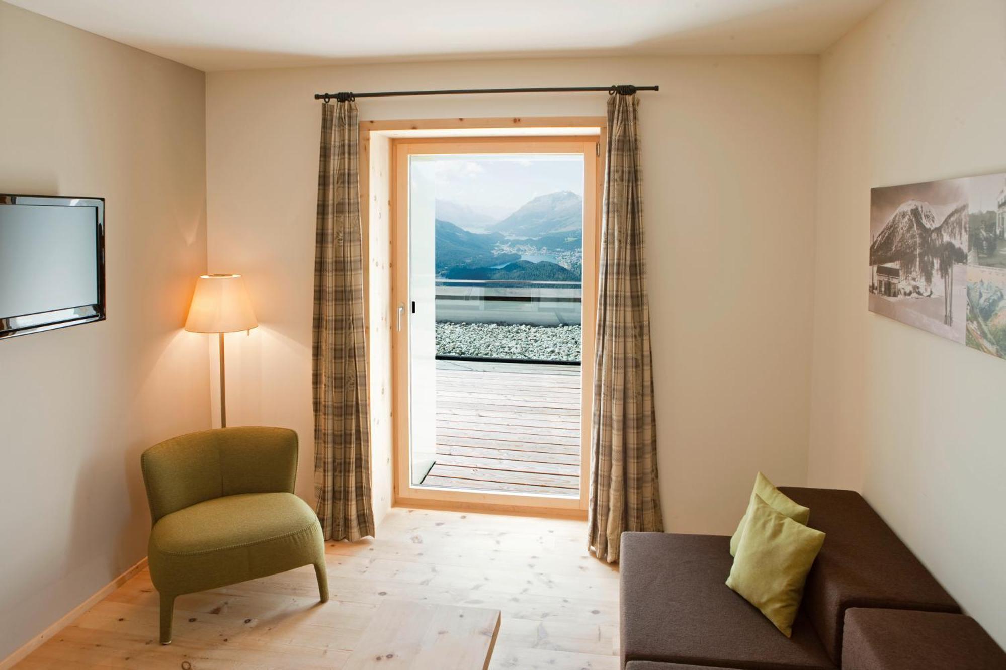 Romantik Hotel Muottas Muragl Samedan Dış mekan fotoğraf